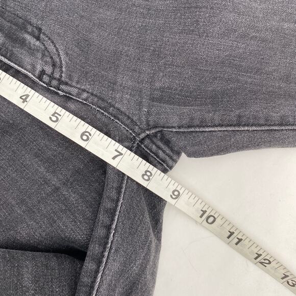 Jennifer Lopez Dark Wash Denim Skinny Jeans Gray Black Size 0 - Picture 8 of 9